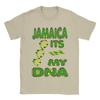 Is In My Dna Jamaica T Shirt Couple Jamaican Funny Tshirts Summer Breathable Harajuku Tee Shirt Casual Plus Size Clothing
