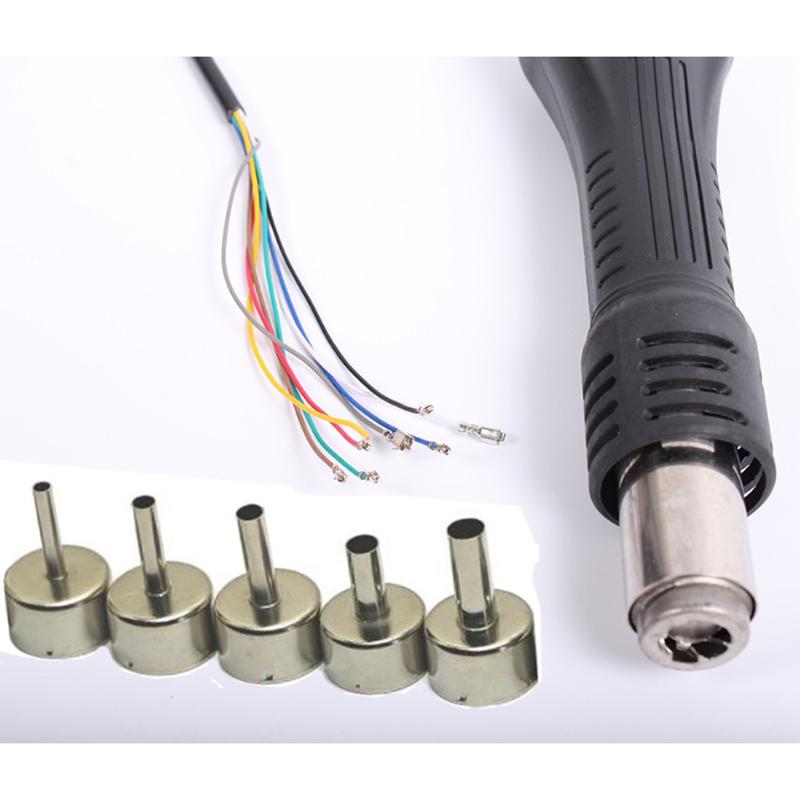 Sumsour Фен с 5 сменными насадками и эргономичной ручкой