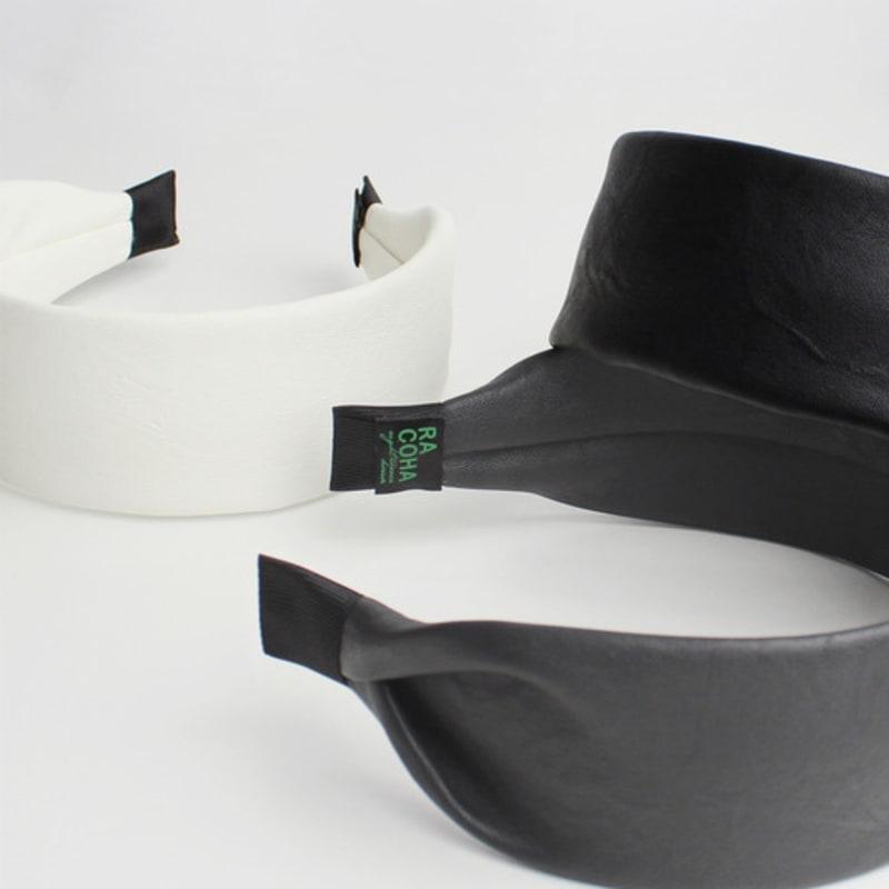 РАКОХА Очень очень простая Повязка для волос Простая повязка для волос из искусственной овчины