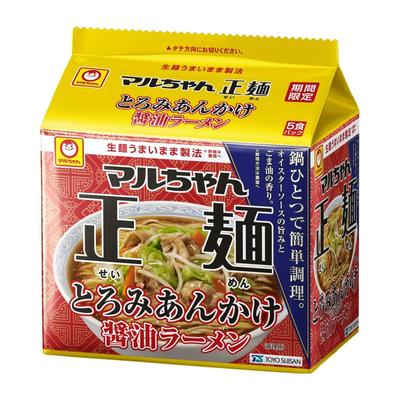 Maruchan Seimen Толстый Рамен с соевым соусом x 6 пакетов 30 порций Вкус устричного соуса Толстый Оптовая покупка от Toyo Suisan (5 шт. / всего) (толстый