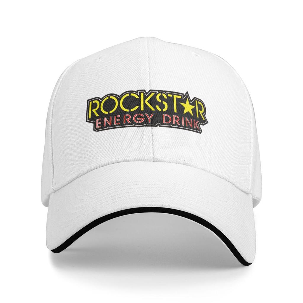 Rockstar Energy Drink Baseball Caps Snapback Baseball Hats Breathable Casual Casquette Outdoor Unisex