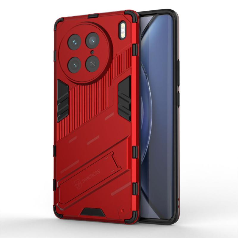 Для Vivo X90 Pro Plus 5G Armor противоударный чехол для телефона задняя крышка магнитная подставка анти-падение защитные чехлы