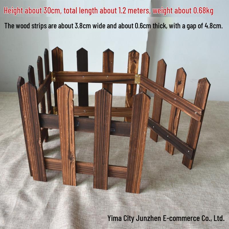 Деревянный штакетник Праздничное украшение для внутреннего и наружного использования