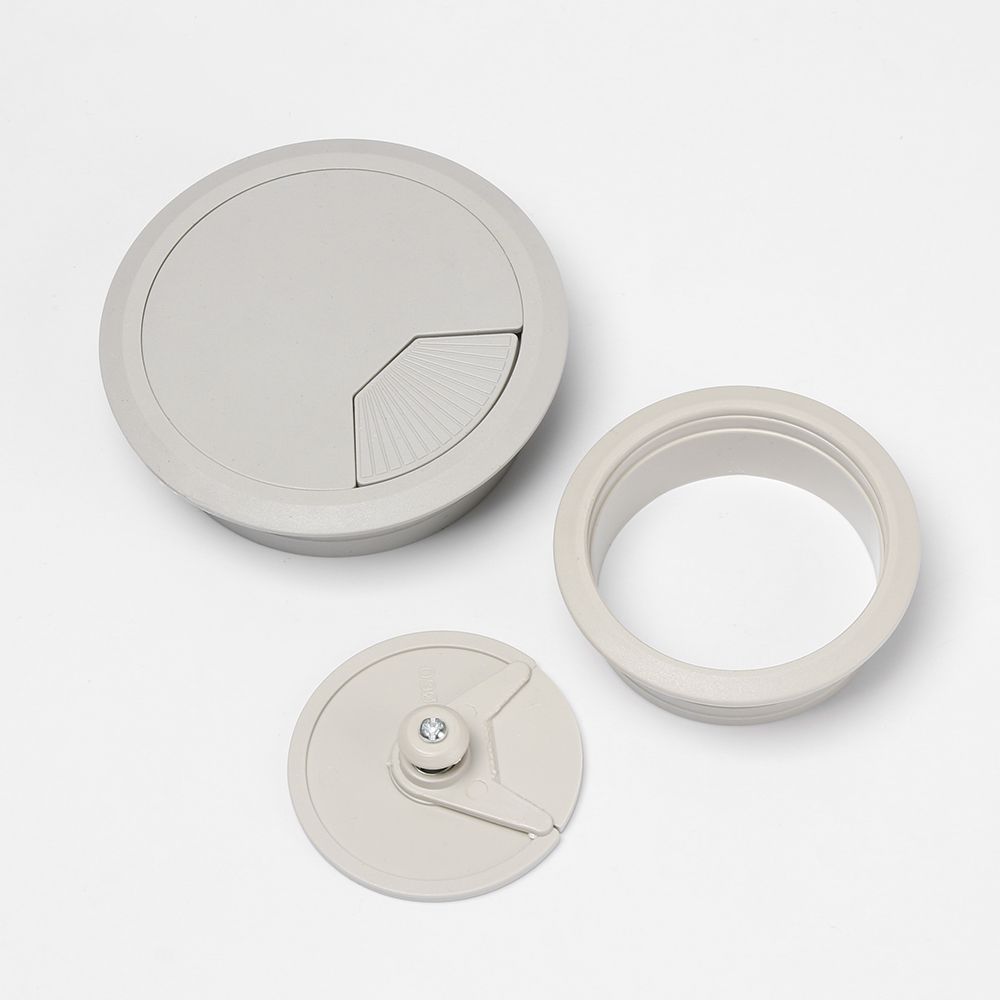 Buckle Line Cable Clamp Office Line Box Desk Table Cable Fastener Computer Grommet Wire Hole Cover