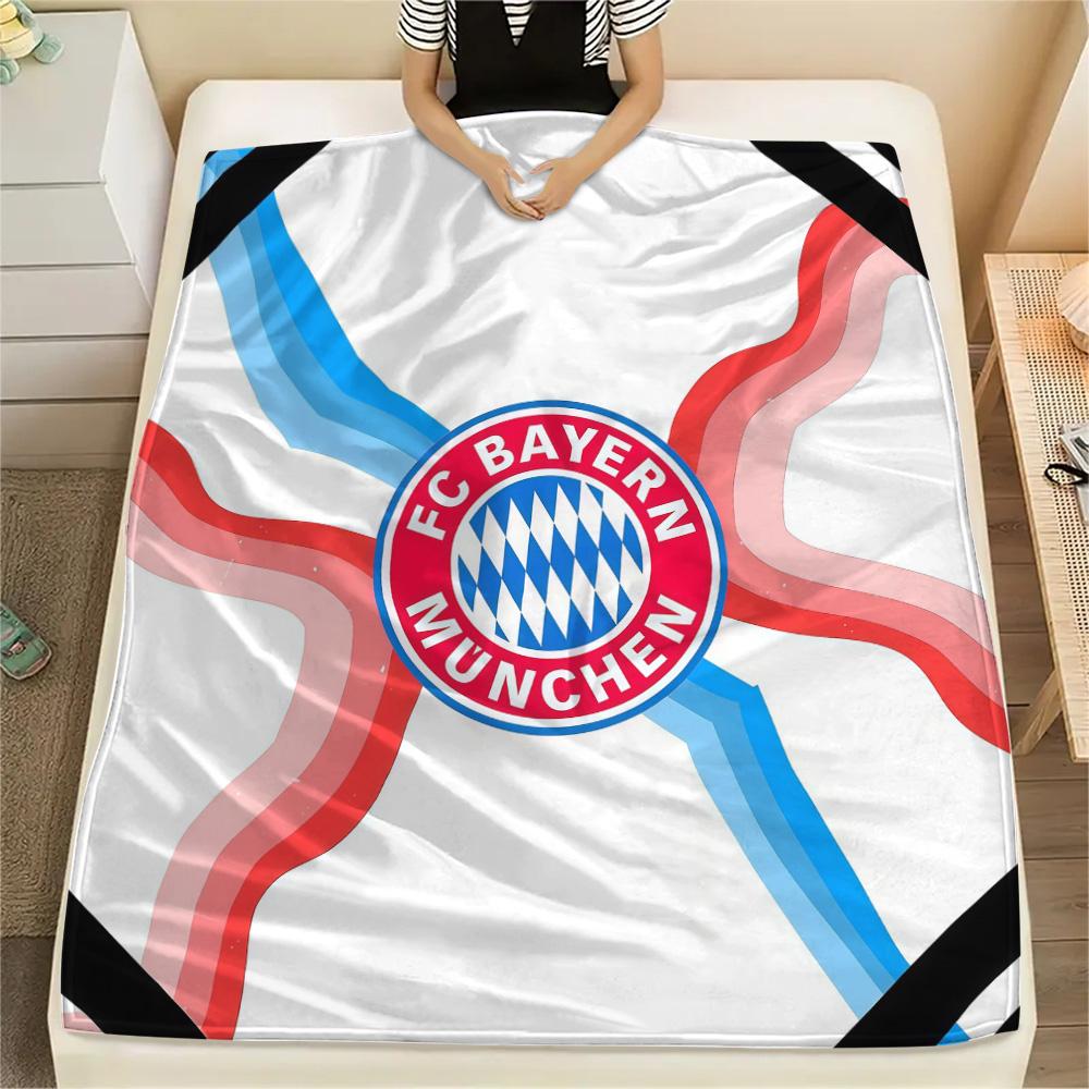 FC Bayern München Flannel Blanket, High quality Comfortable for All Seasons, Home Decor, Warmth and Comfort