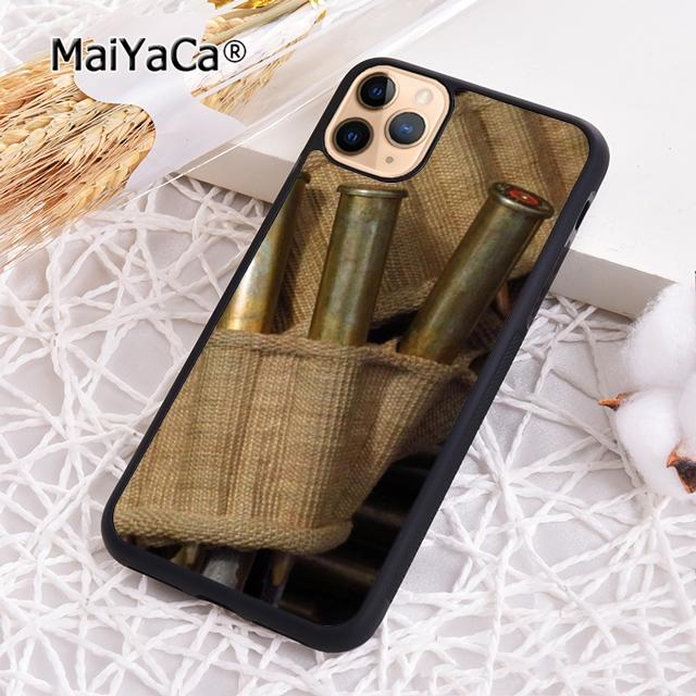 MaiYaCa LooSE2020 Золотые Пули пистолет Чехол для телефона Пуля Для iPhone 17 Air 16 15 plus 11 12 13 14 pro max coque
