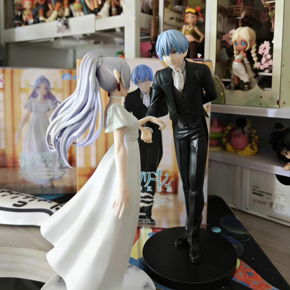 Frieren Beyond Journey's End Frieren Anime Figure Desktop Frieren Himmel Frieren Action Figure Figurine Model Doll Toy Gift