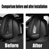 For Mercedes-Benz E-Class W214 S214 2024 seat headrest button decoration sticker automotive interior decoration accessories