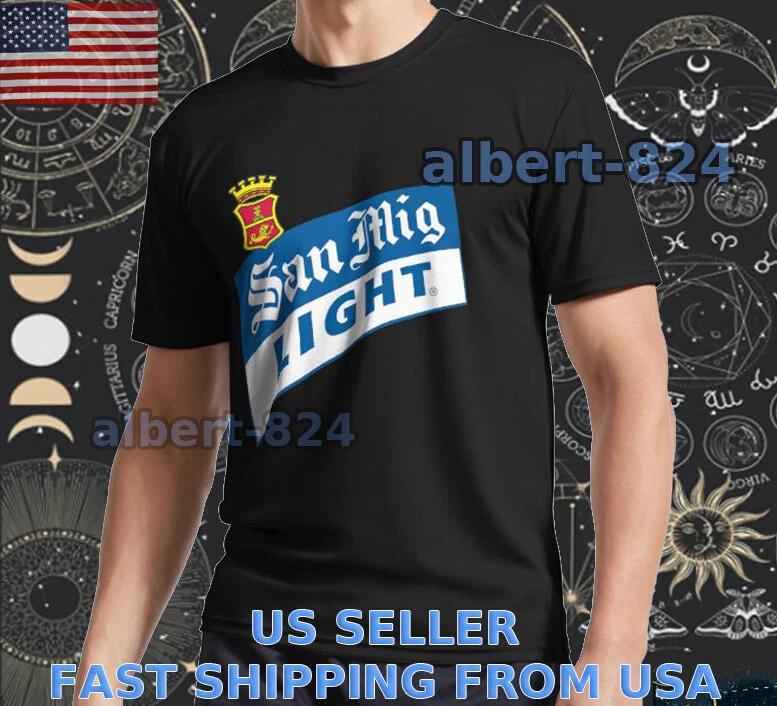 NEW SHIRT SAN MIGUEL LOGO T shirt FUNNY AMERICAN SIZE S TO 5XL