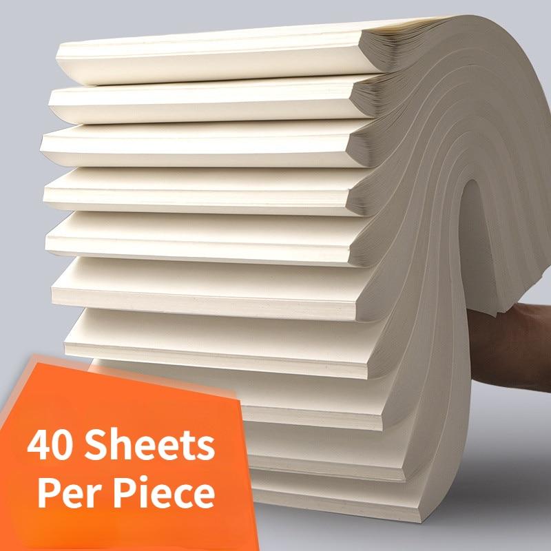 40sheets/pc 25*17cm Scratch Paper Draft Memo Pad Calculus Book for Students Staff Sketchbook