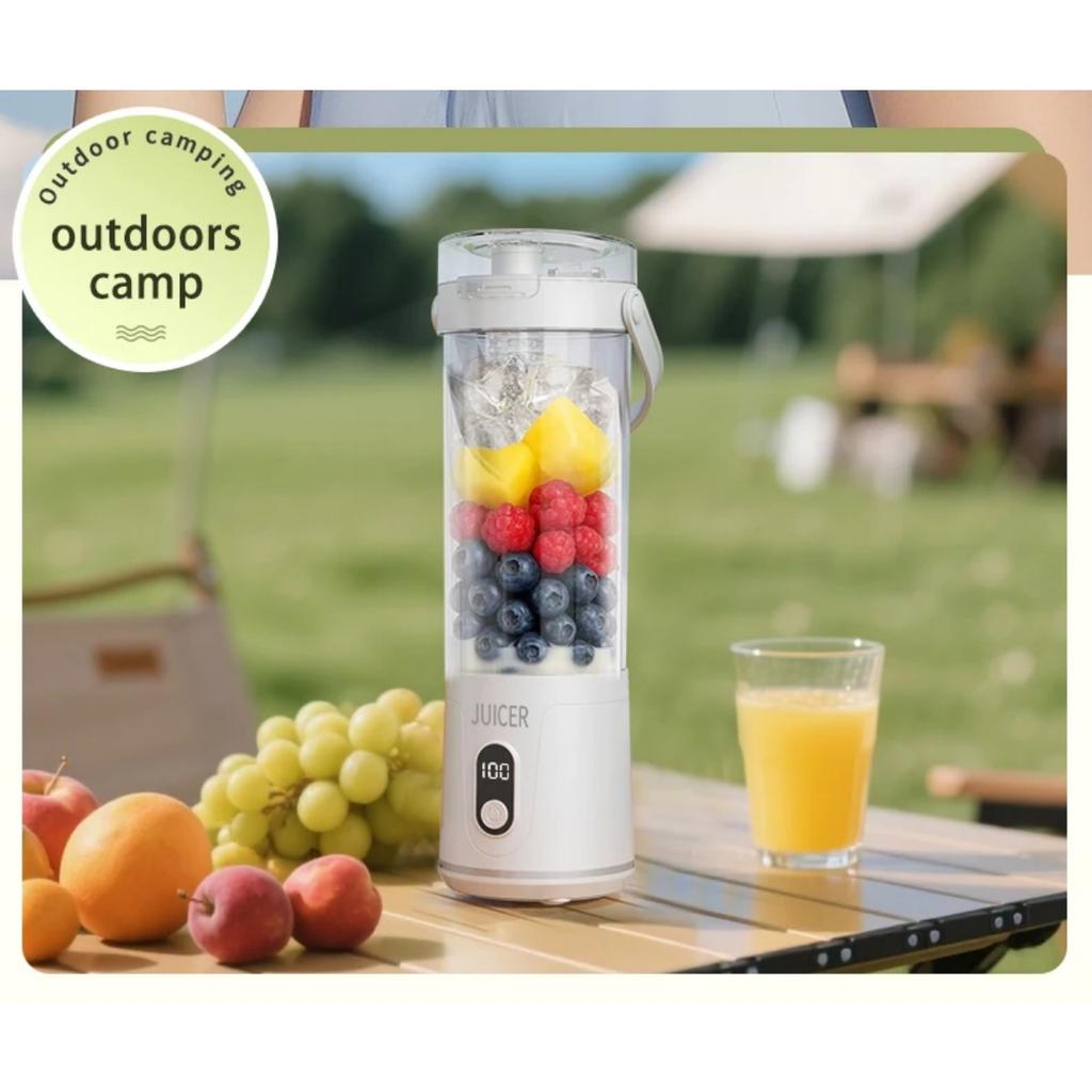 JOYBLISS Портативный блендер 600 мл Электрическая соковыжималка Фруктовые миксеры 4000 мАч USB Перезаряжаемый Смузи для улицы Блендер для свежих фруктов Персональный сок