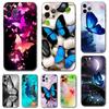 Чехол для телефона с бабочкой для iPhone Samsung Galaxy Redmi Xiaomi Oppo OnePlus Note SA 7 8 9 10 11 12 13 14 20 21 22 23 53 54 Pro Max Plus Ultra TPU Soft