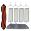 Roller Side Brush Hepa Filter Mop Cloth Bumper Stripe for Xiaomi Mi G1 Robot Vacuum-Mop Essential G1 Cleanner MJSTG1 / SKV4136GL