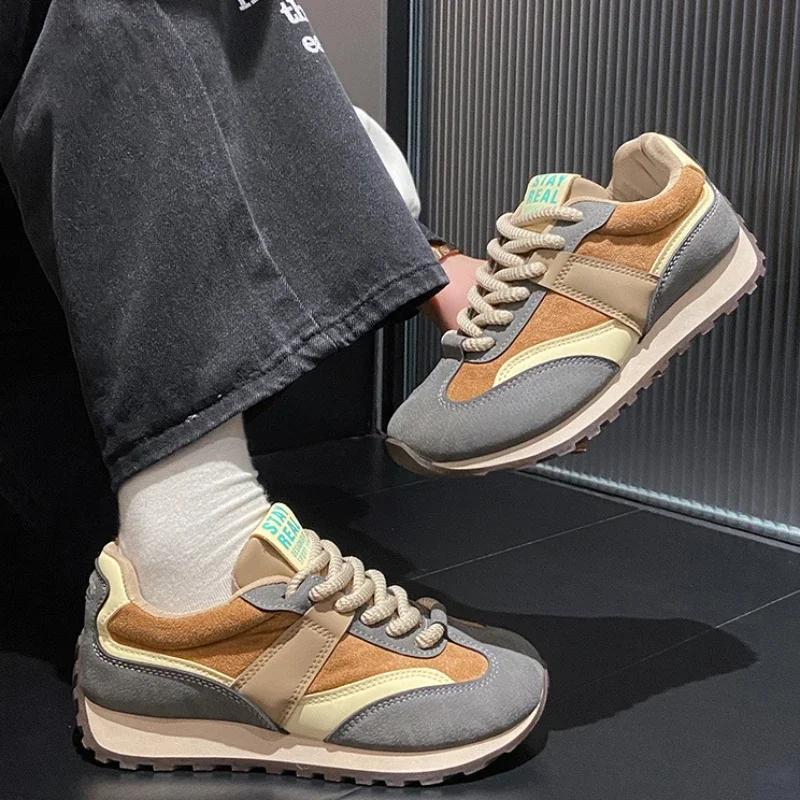 Women's Luxary Sneakers Vintage Platform Sports Shoes Women 2025 Autumn New Sports Running Casual Shoes Ladies Vulcanize Shoes