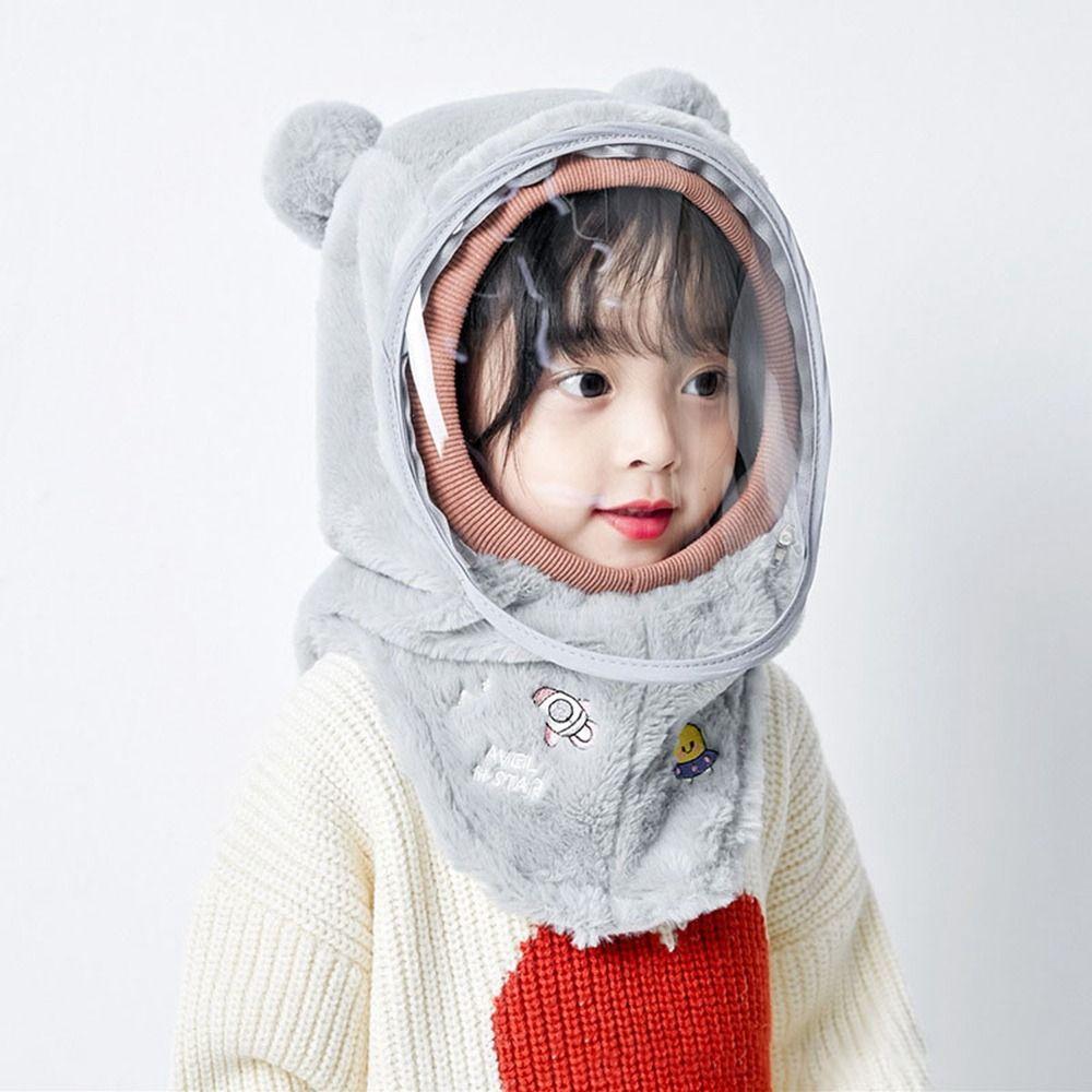 Winter Warm Thick Warm Cap Cotton Winter hat New Fur Windproof Hats  Children