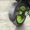 Universal Black Plastic Motorcycle Rear Wheel for Fender Splash Guard Rear Wheel Cover Splash Guard Mudguard with