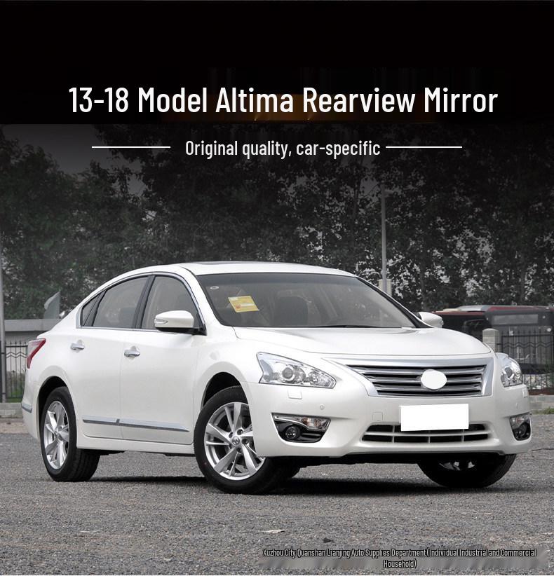 Nissan Altima 13-18 Корпус зеркала заднего вида с подогревом и указателем поворота