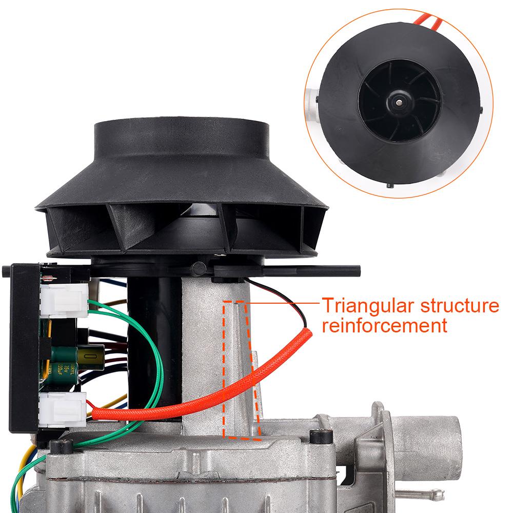 Вентилятор 12 В для Eberspacher Airtronic D2 D4 для парковочного отопителя 2 кВт Автомобильный воздушный дизельный парковочный отопитель Вентилятор воздуха для горения