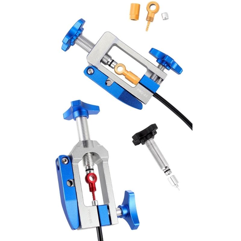 Велосипеды Инструмент для вставки иглы для смазки Инструмент для вставки шланга гидравлического дискового тормоза с резаком Игловодитель Инструмент для вставки