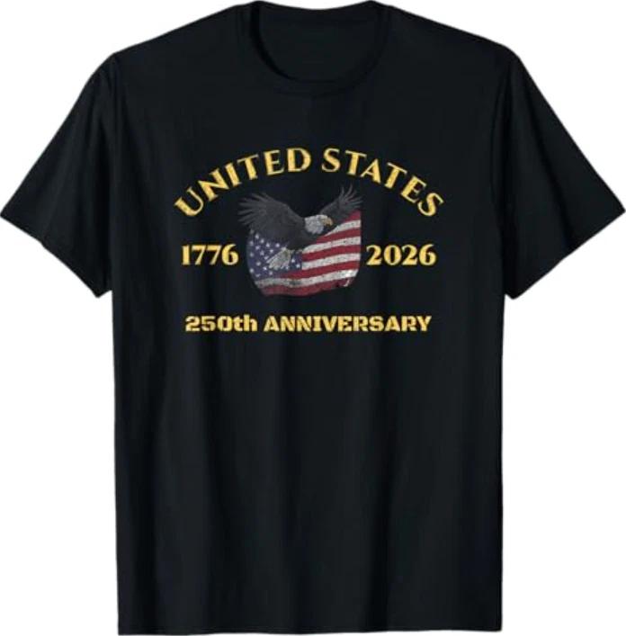 USA 250th Anniversary 1776 2026 Patriotic Semiquincentennial T-Shirt