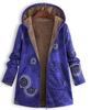 Women's Winter Oversized Fluffy Retro Hooded Coat
