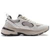 Lining Beichen Thick Sole Height Increasing Non Slip Wear Resistant Low Top Running Shoes Women Running Shoes White Gray AGCT426-1