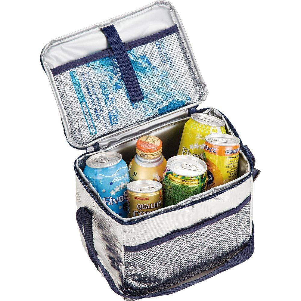 BUNDOK Soft Aluminum Cooler, 5L, BD-732, Lightweight, Insulated Cooler Bag
