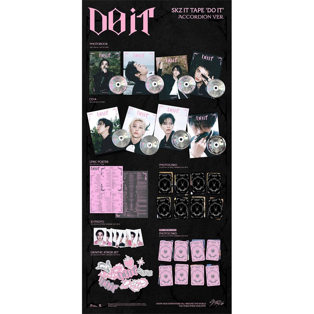 Stray Kids SKZ IT TAPE DO IT (ACCORDION Ver.)