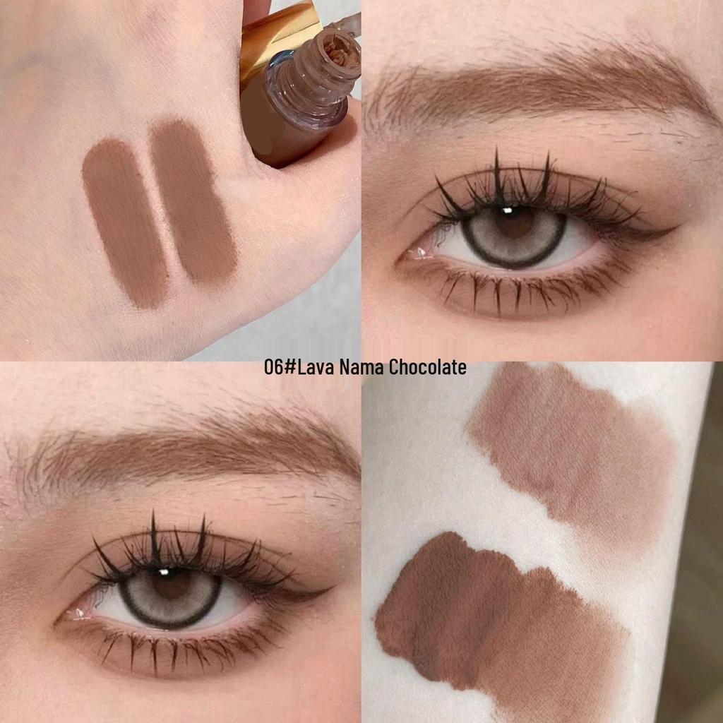 Kakashow Жидкие тени для век 'Звездное сияние': Жемчужный матовый хайлайтер с глиттером для осветления области под глазами.