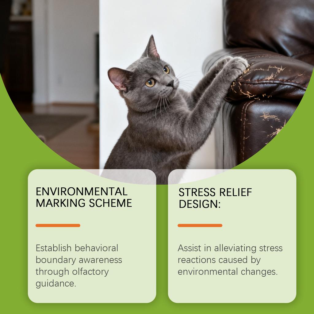 Спрей от кошек, Спрей от царапания, Вспомогательное средство для дрессировки питомцев в помещении и на улице, Защитник мебели, 100 мл