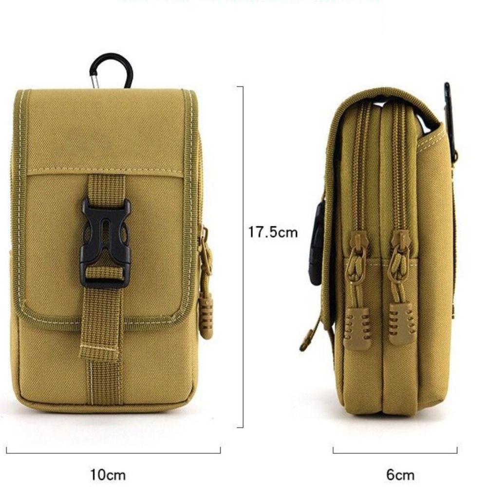 Belt Pouch Outdoor Oxford Mobile Phone Pouch Mobile Phone Case Cell Phone Holder Waist Fanny Pack