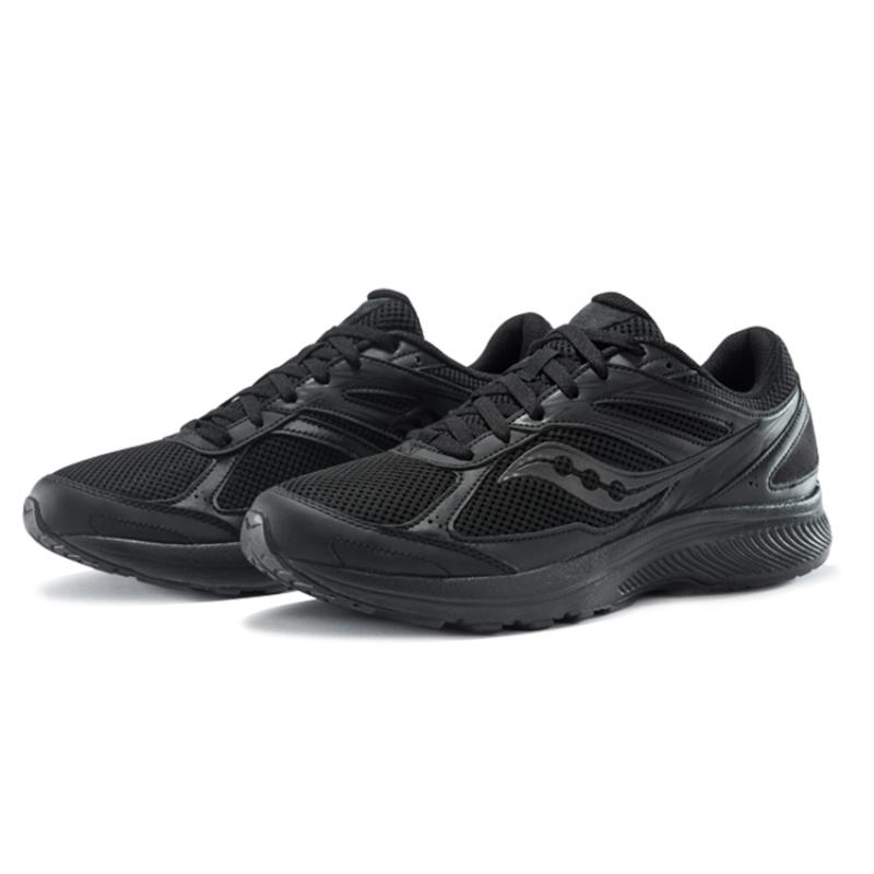 SAUCONY Cohesion 14 Lace Большой ребенок 'Triple Black' Saucony S20628-5