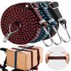 Motorcycle Elastics Rubber Luggage Rope Cord Hooks Band Bikes Tie Rope Roof Car Hook Rack Auto Fixed Luggage Accessories St K6z7