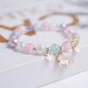 Cute Popcorn Beads Bracelet Friendship Glass Bracelets For Girls Pendant Bracelet Jewelry Accessories