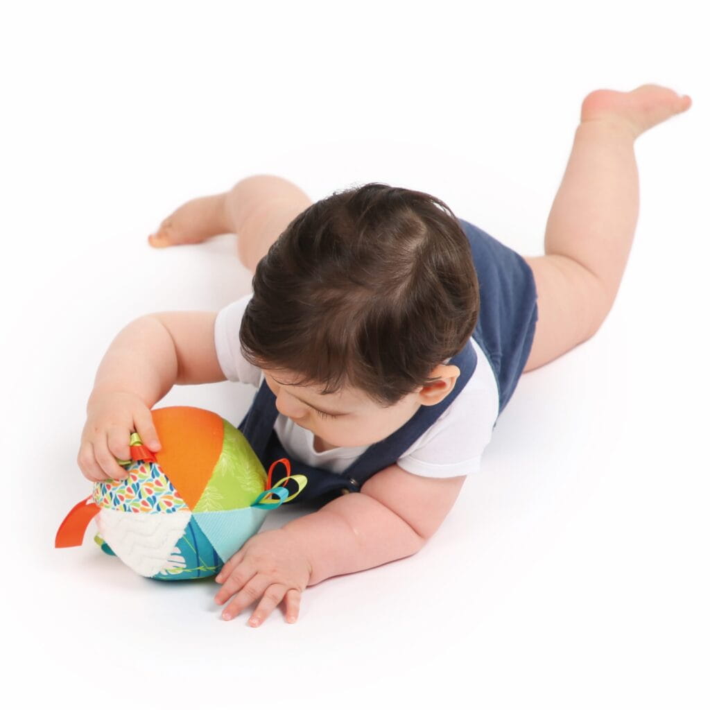 LUDI Rustling Sensory BALL "CHAMELEON"