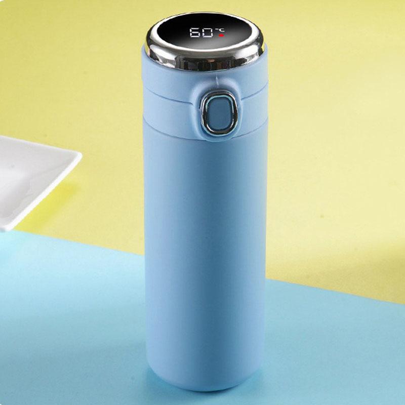 320/420 мл интеллектуальный дорожный термос с изоляцией из нержавеющей стали, спортивная чашка, вакуумная бутылка для воды для женщин и мужчин
