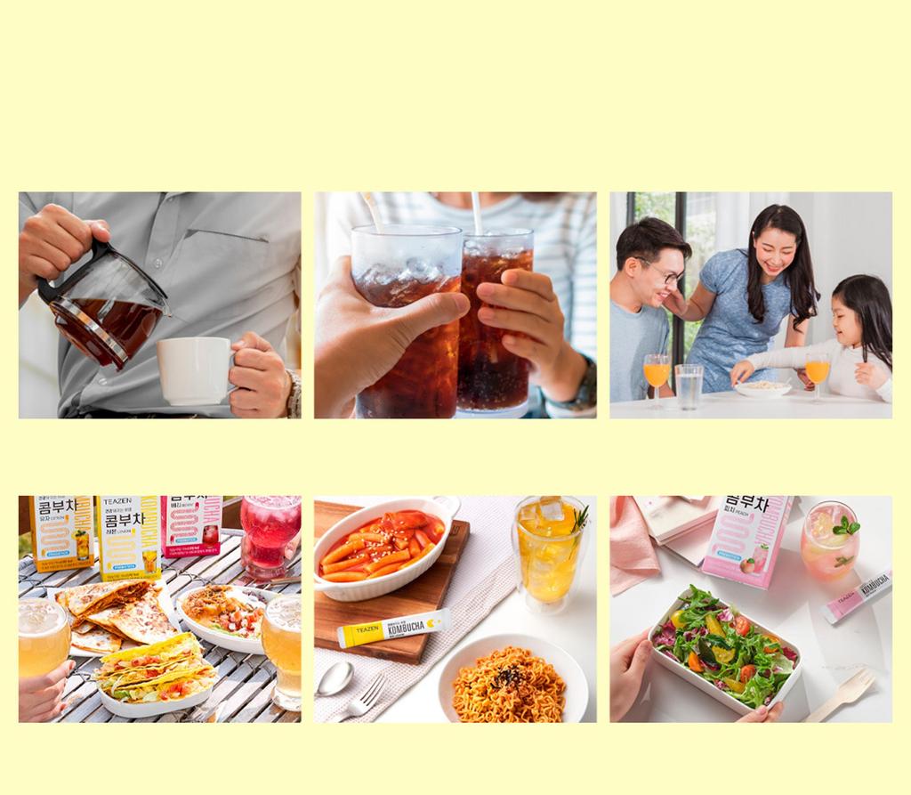 Teazen Teazen Kombucha со вкусом цитрона