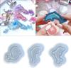 Resin Shaker Mold DIY Quicksand Casting Epoxy Silicone Mold Resin Epoxy Jewelry Molds Dolphin Pendant Charms Mold