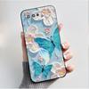 Case For Asus ROG Phone 5 5S Cover Fashion Butterfly Flowers Pattern Bumper Soft Black Silicone Case For Asus ROG5 ROG5S Casing