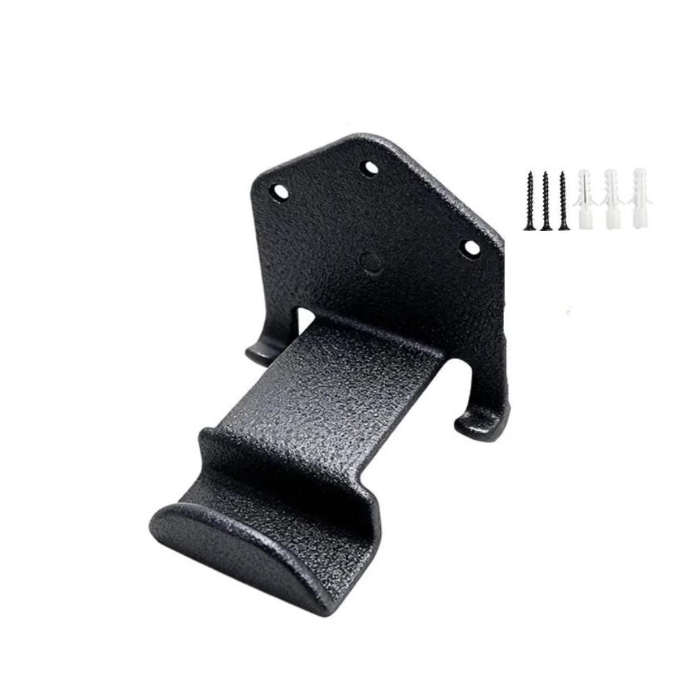 Tool Organizer Rack for Wall Mounting with Metal Sprayer Holder and Rubber Protective Layer to Safeguard Garden Equipment