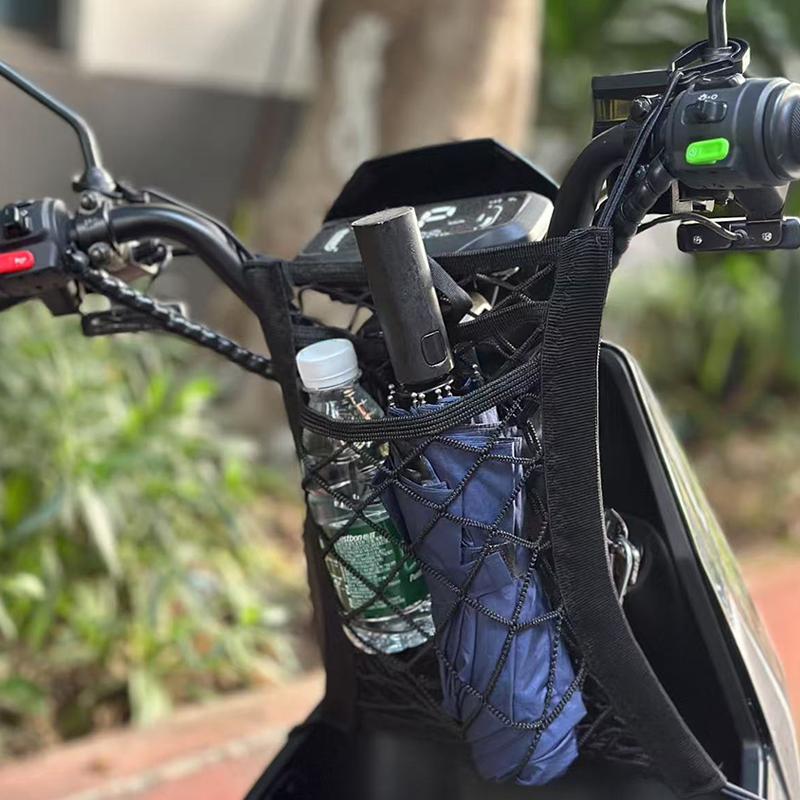 SEAMETAL Мотоциклетная сетка для хранения Высокоэластичная двухслойная с крючками Багажная Мотоциклетная сумка для хранения шлема в кофр