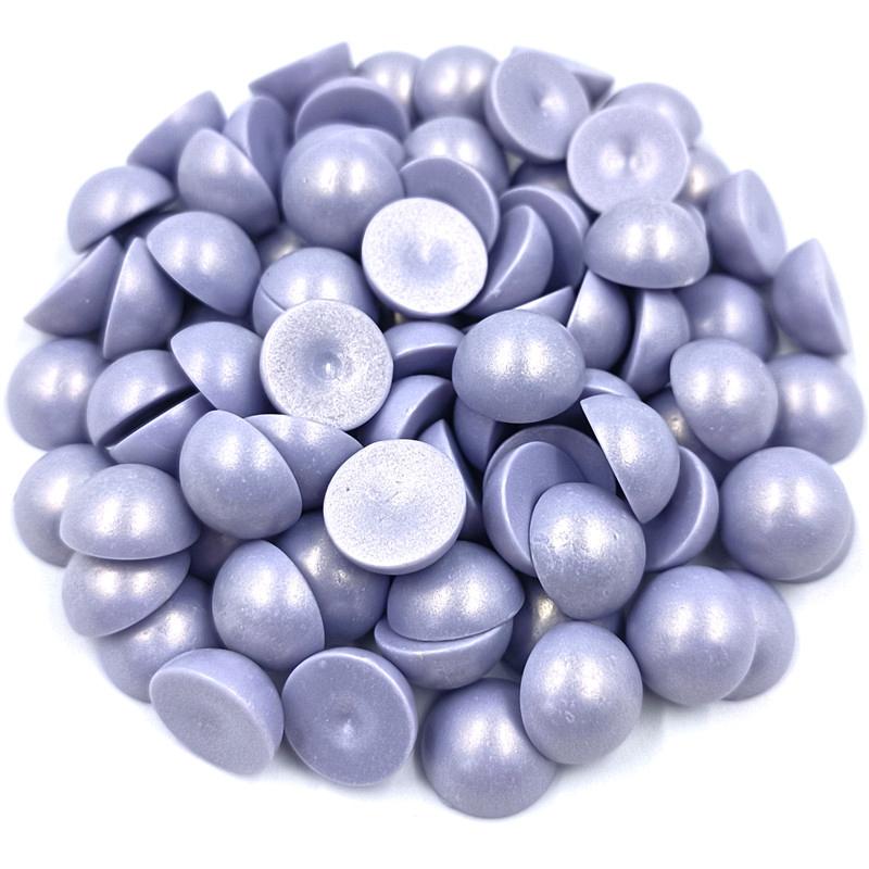 100 шт. изготовление ювелирных изделий 12 мм DIY для макарон матовые полукруглые бусины ожерелье браслет кулон