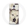 Case for Samsung Galaxy A8 2018 Pitbull Dog White