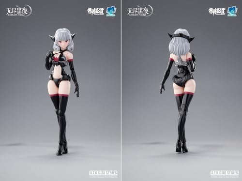 Doyusha 1/12 Scale Eastern Model ATK Girl CARMILLA with Illustration Card, Approximately 17cm Tall, Pre-Colored Plastic Model