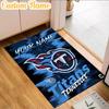 Custom Name Titans Crest  Rug, Office Rug, Chair Rug, Carpet for Living Rooms, Doormat Game Rug Home Decor Christmas Gifts