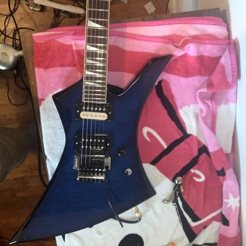 6Pcs Guitar Tremolo Bridge Saddles Set Double Locking System Locked Saddles Electric Guitar Tremolo Bridge Parts