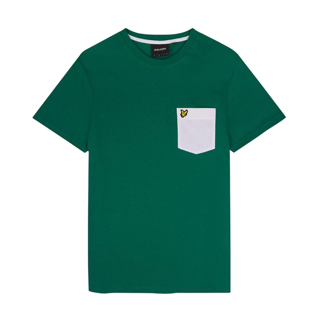 Lyle & Scott Mens Contrast Pocket T-Shirt
