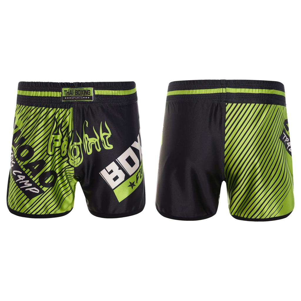 Детские шорты для мальчиков, шорты для бокса, кикбоксинга, боевых искусств, тренировочные шорты для тренировок в тренажерном зале, одежда для бокса