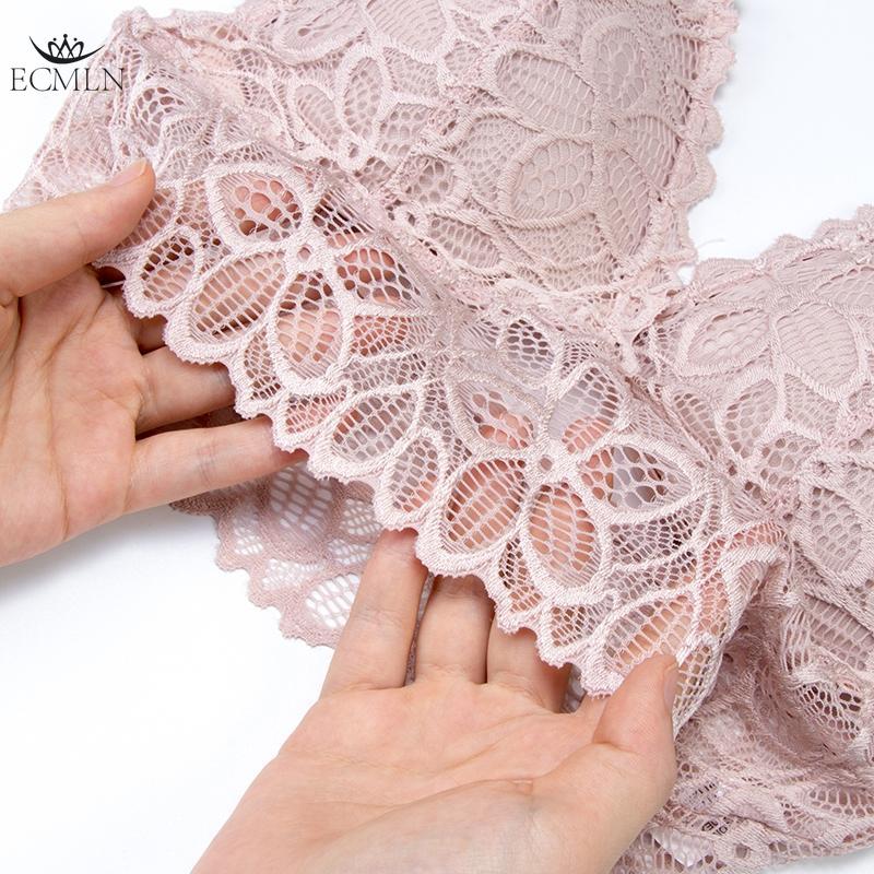 Кружевные бралетты для женщин Кружевной бралетт с подкладкой Бра-бандо