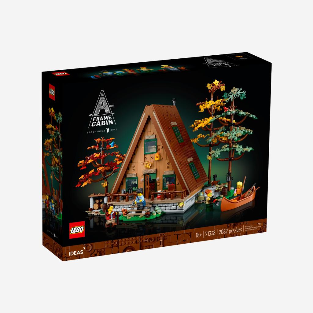 Lego A-Frame Cabin